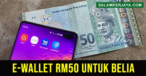 Bantuan khas e wallet rm 100 secara one off bermula 2021. RASMI : Bantuan E-Wallet Bernilai RM50 Untuk Golongan ...