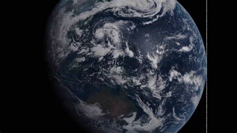 Timelapse Of Earth From Geostationary Orbit Youtube