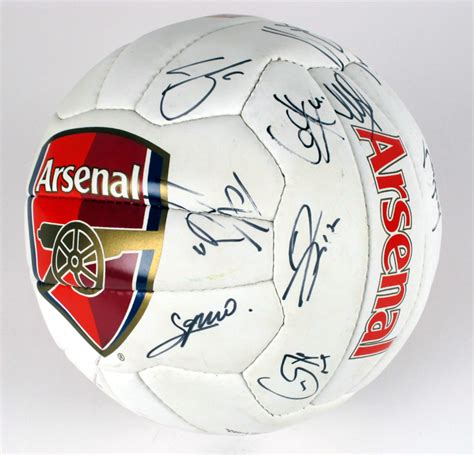 Football Arsenal 201213 Signed Football At Whytes Auctions