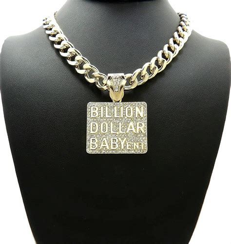 For Hip Hop Billion Dollar Baby Ent Pendant And 18 20 24