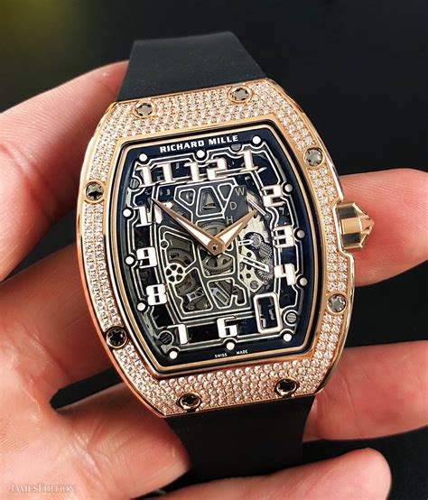 The malaysian ringgit is the currency of malaysia. Richard Mille New Rm 67 01 Rose Gold Full Set Diamonds In ...