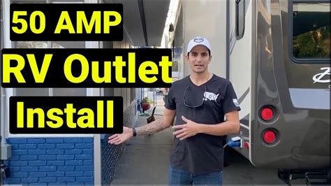 Installing A 50 Amp Rv Outlet At Your Home Why Not Rv Episode 2