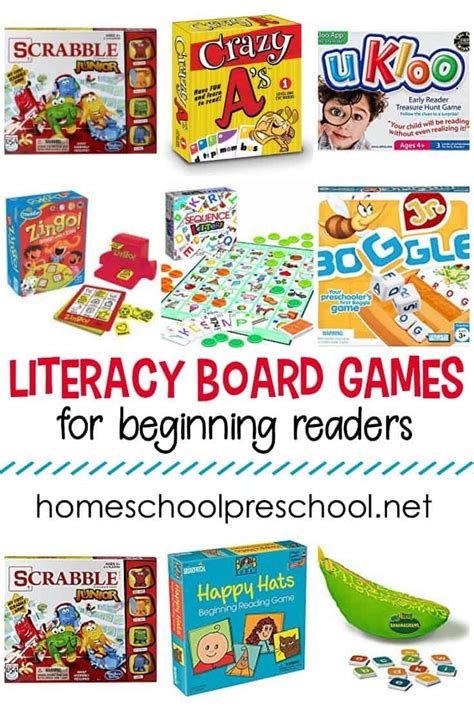 Literacy Board Games For Preschoolers Artofit