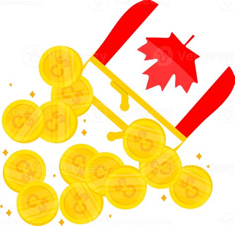 Canadian Flag Hand Drawncanadian Dollar Hand Drawn 11651593 Png