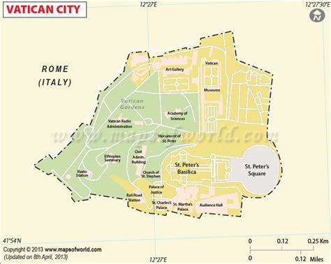 Vatican City Rome Italy Travel Map Facts Location Tours