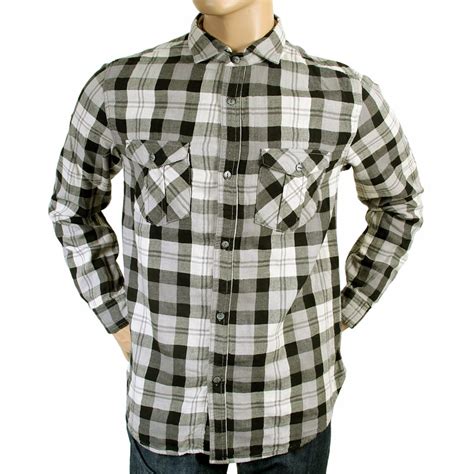 White, black, blue, pink, gray, red, green, orange, yellow. Buy Black and Grey Checked Mens Grandad Shirt by Armani ...