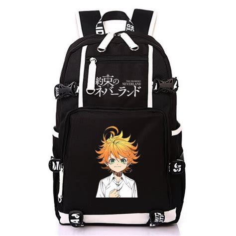 The Promised Neverland Backpacks Emma And Ray Anime Backpacks
