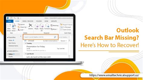 Outlook Search Bar Missing Heres How To Get It Back