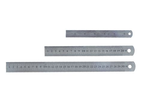 High Precision Calibrated Certified Rulers 12′′300mm China Metal