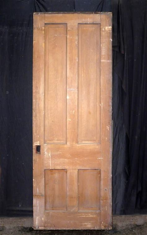 Antique Four Panel Pocket Door 90 X 32125 Olde Good Things