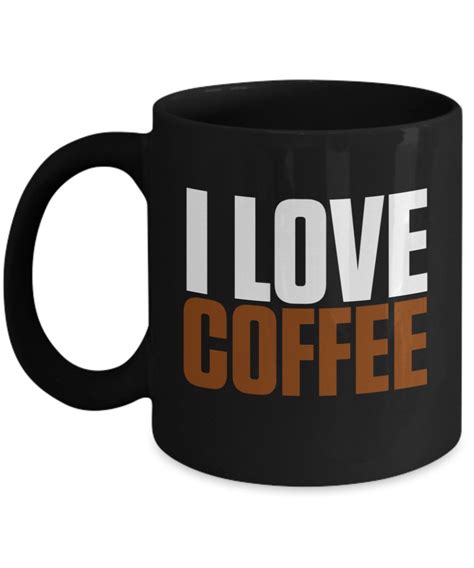 11oz I Love Coffee Mug Limited Stock Etsy
