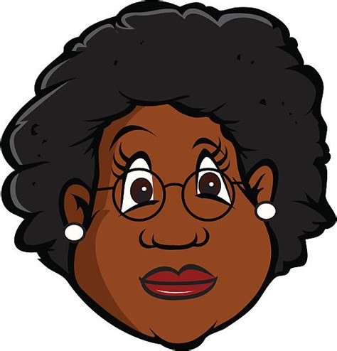 Cartoon Of Black Granny Illustrations Royalty Free Vector Graphics