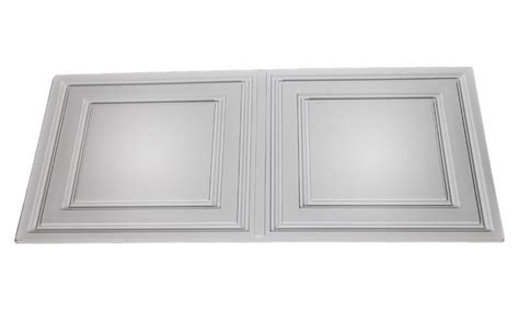 Green / sustainable tin ceiling tiles. Stratford - Translucent (2x4) - by Ceilume