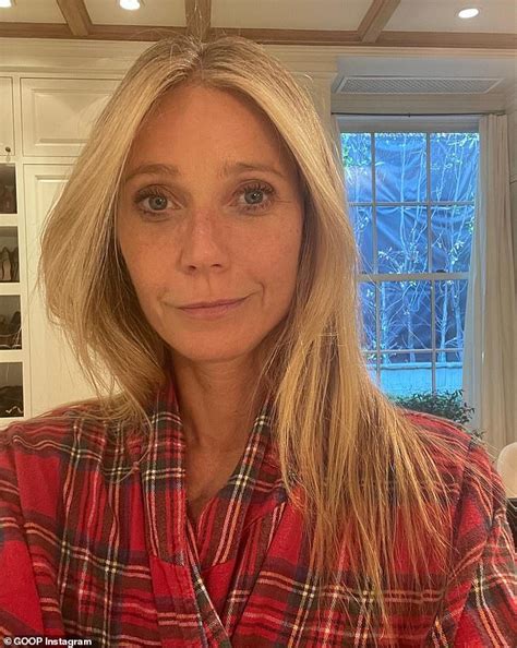 Gwyneth Paltrow 50 Exudes Confidence As She Shares A No Make Up