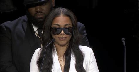 Lauren London Gives Emotional Tribute To Nipsey Hussle Cbs News
