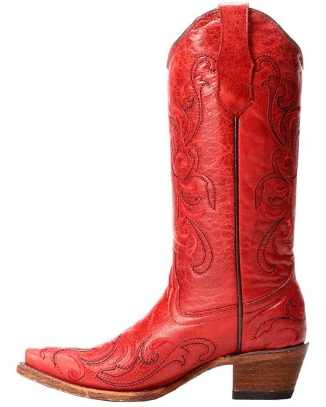 Circle G By Corral Womens Embroidery Snip Toe Western Boots Boot Barn