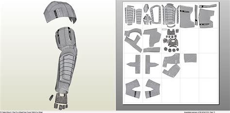 Znalezione Obrazy Dla Zapytania N7 Armor Template Iron Man Fan Art