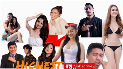 youtube vlogger in philippines top 10 lowest to highest subscribers youtube