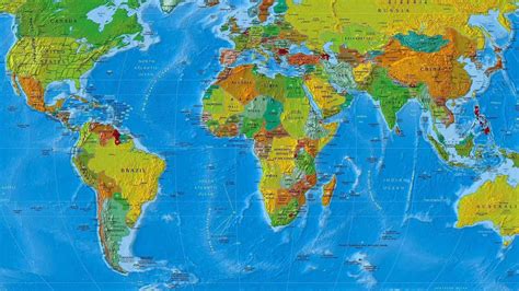 24 World Map Hd Wallpapers Wallpaperboat