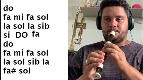 Hino Nacional Brasileiro Flauta Doce Youtube
