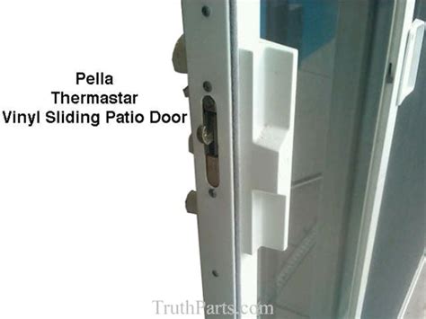 Pella® Patio Door Handle Kit Thermastar® Vinyl Sliding Door White