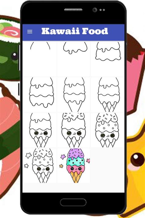 How To Draw Kawaii Food Apk For Android Download