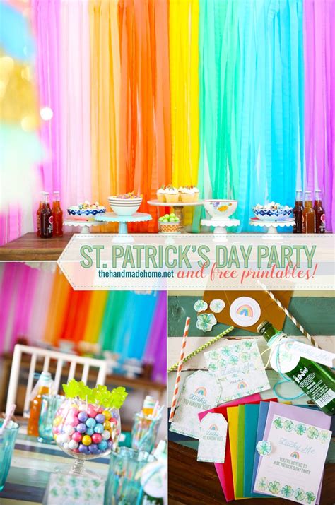 And what better way to celebrate st. st patricks day party ideas {and free printables} - The ...