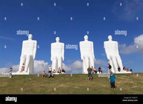 The Men At Sea Is A 9 Metre 30 Feet Tall White Monument Of Four