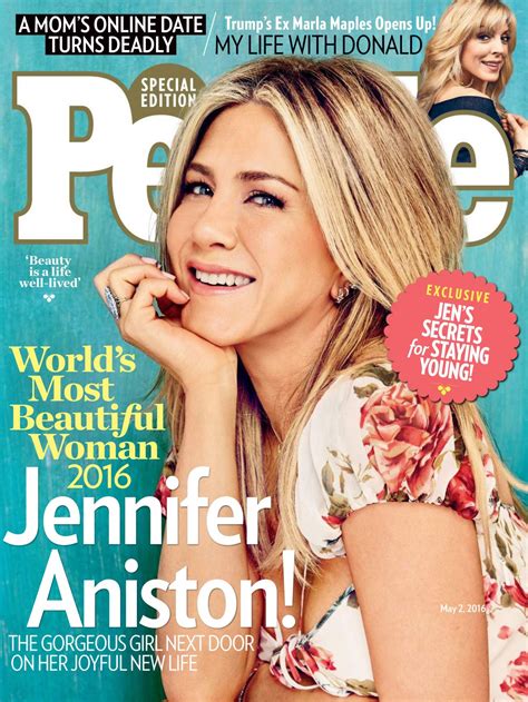 Jennifer Aniston People Magazine May 2016 Issue • Celebmafia