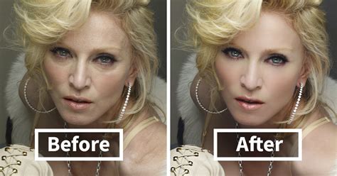 57 celebrities before and after photoshop who set unrealistic beauty standards before and