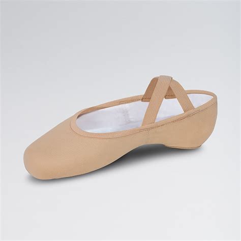 Bloch Performa Stretch Canvas Split Sole Ballet Shoe Sand Tindles