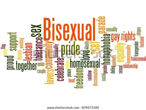 bisexual word cloud concept on white 스톡 일러스트 409872580 shutterstock