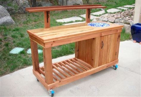 Cedar Potting Bench Plans Pdf Woodworking