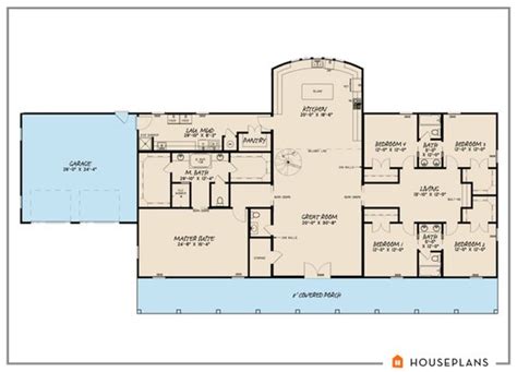 The New Guide To Barndominium Floor Plans Houseplans Blog