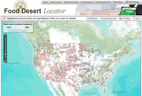 Food Desert Map Desert Igniting Worst Change Map America Nola Courtesy
