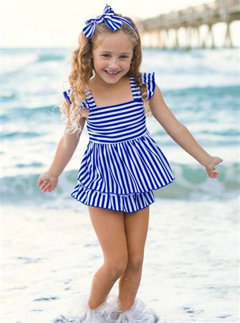Stripe Where I Belong Two Piece Swimsuit Two Piece Swimsuits Striped