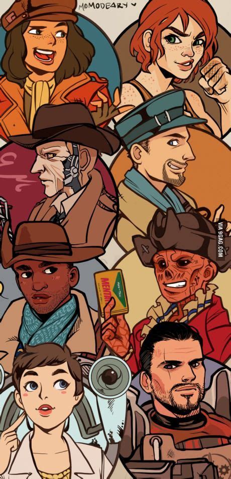All Fallout 4 Companions In One Picture Gaming Fallout Fan Art
