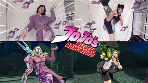 My Jojo Pose Compilation 2 「eyes Of Heaven」 Side By Side Ver