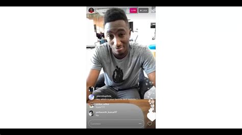 Mkbhd Live On Instagram Youtube