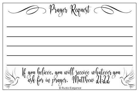Packs Of Prayer Request Cards Prayer Cards Give It To God Etsy