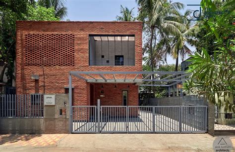 The Brick Abode House Design Alok Kothari Architects The