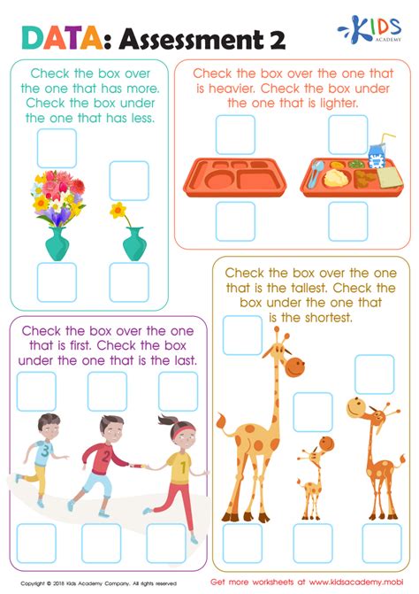 Comparison Worksheets For Kindergarten Free Pdf Worksheets
