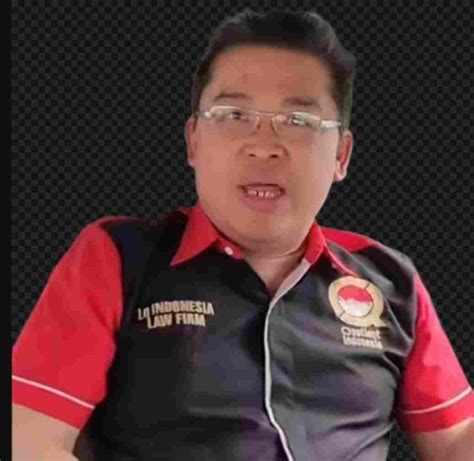 Ketua Umum Iwqi Alvin Lim Bebas Kemenangan Bagi Keadilan Dan