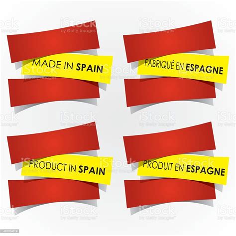 Made In Spain Badges Stock Illustration Download Image Now Badge Business Business Finance