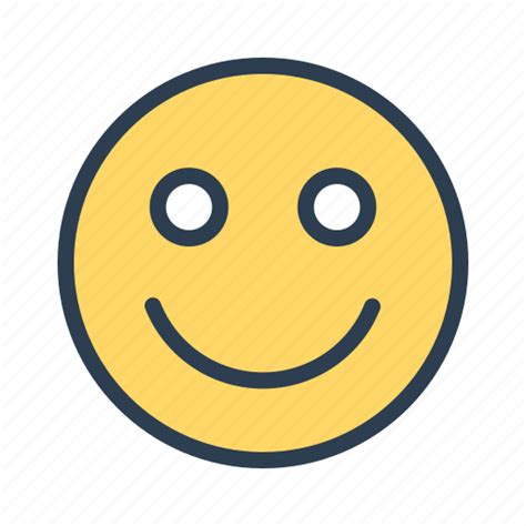 Emoji Face Happy Positive Smiley Icon