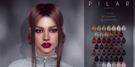 The Sims 4 Short And Medium Alpha Cc Hair Collection Part 1 Creator