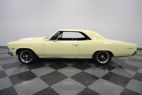 1966 Chevrolet Chevelle Ss Restomod 2141 Miles Lemonwood Yellow Hardtop