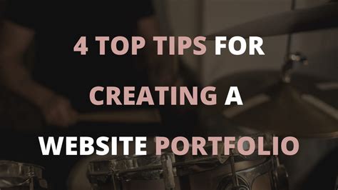 How To Create A Music Portfolio For Your Website Youtube