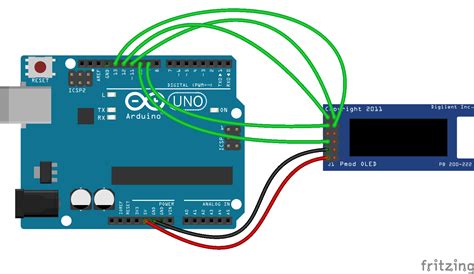 Using The Pmod Oled With Arduino Uno Arduino Project Hub