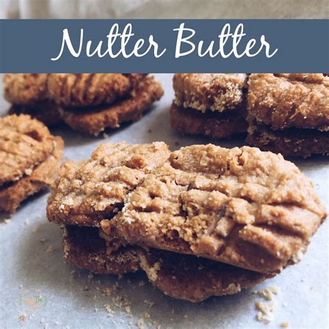 We're making homemade nutter butters…sure you can pick up a package of these favorite peanut butter cookies at the store. Nutter Butter